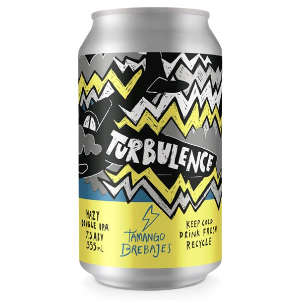 Cerveza Tamango Turbulence Doble Hazy IPA 355cc