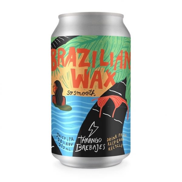 Cervezas Tamango Brazilian Wax Juicy IPA 355 cc