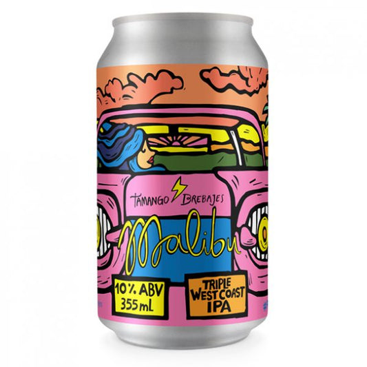 Cerveza Tamango Malibú Triple West Coast Ipa 355ml