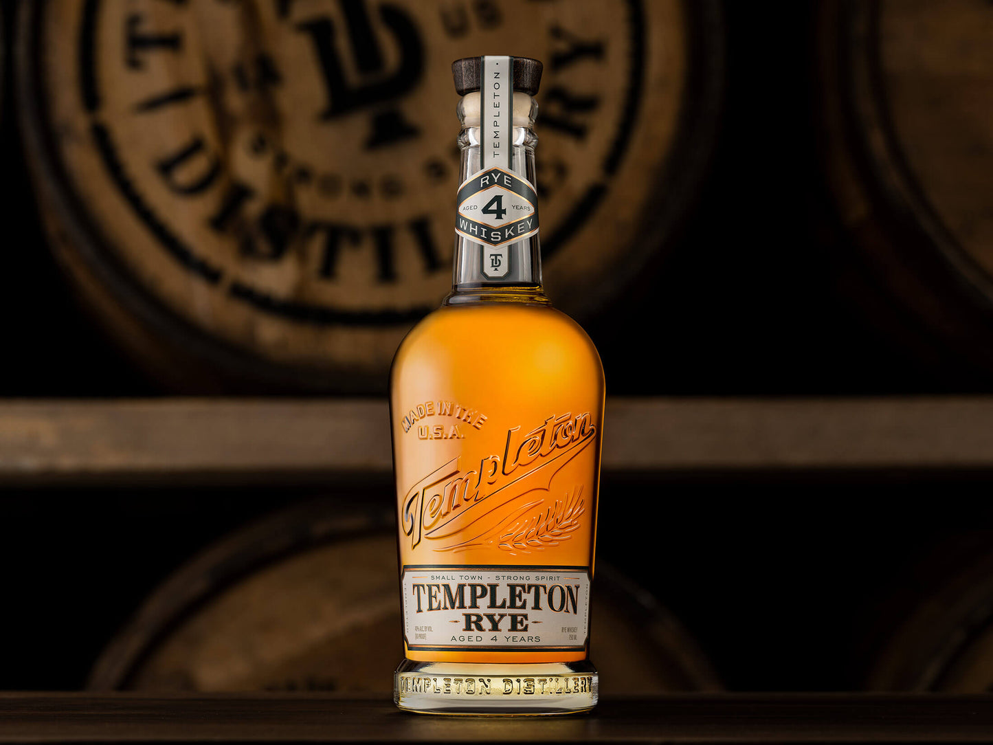Templeton Rye Whiskey 4 años 40° 750ml