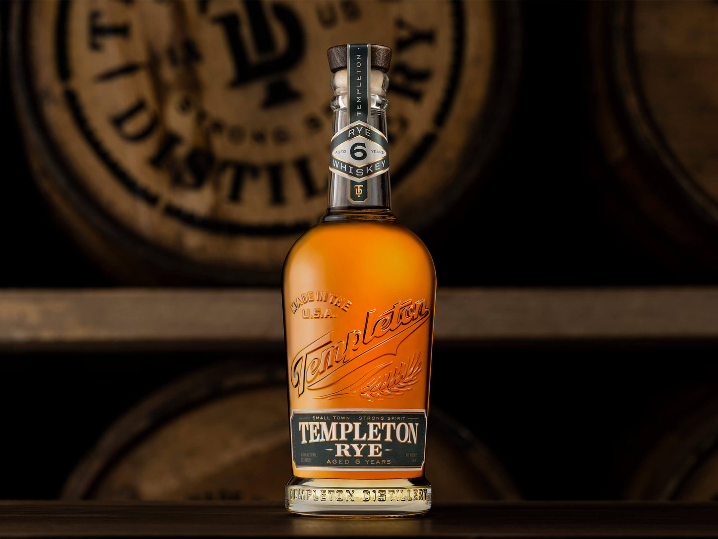 Templeton Rye Whiskey 6 años 47,5°  750ml